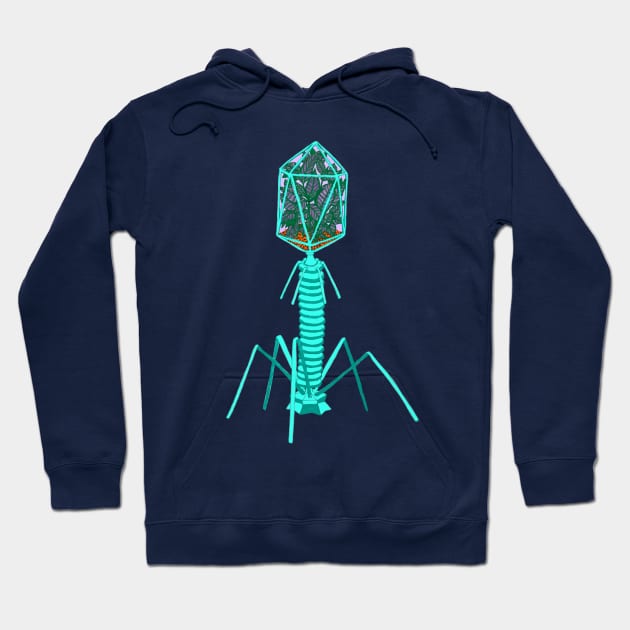 Viral Terrarium Hoodie by RaLiz